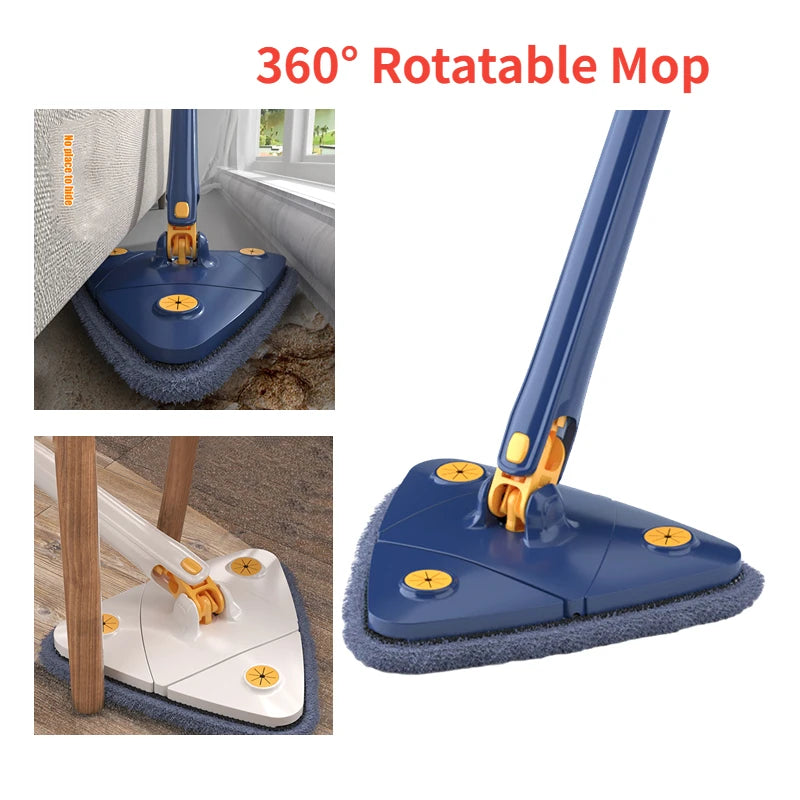 Extendable Triangle Mop 360 Twist Squeeze