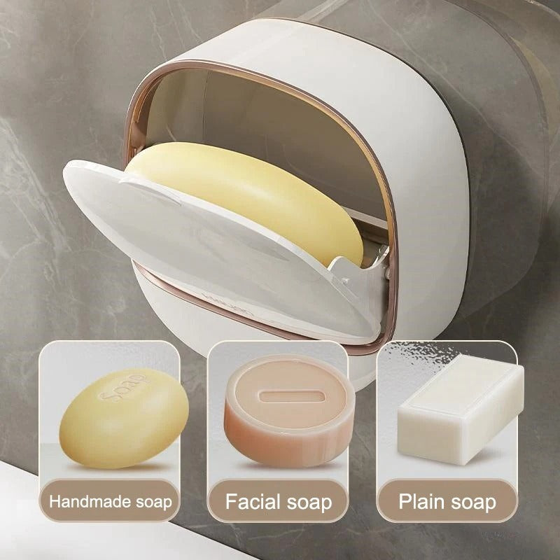 Luxury Soap Holder Punch Free Drain