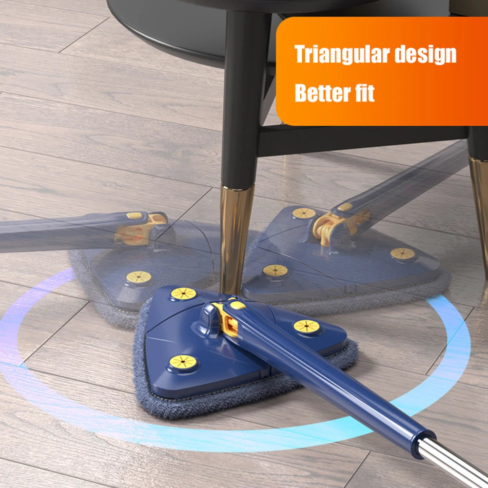 Extendable Triangle Mop 360 Twist Squeeze